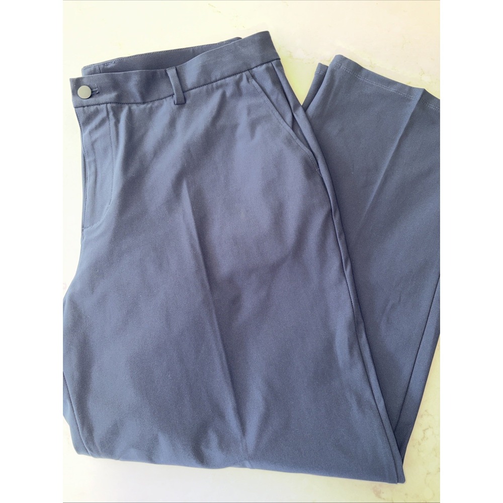 WILLIT Golf Pants Mens 38x30 Navy Blue Performance Quick Dry Stretch UPF 50+